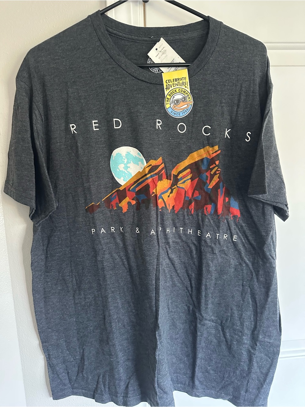 Red Rocks Park & Amphitheatre Graphic Tee - Dark Gray